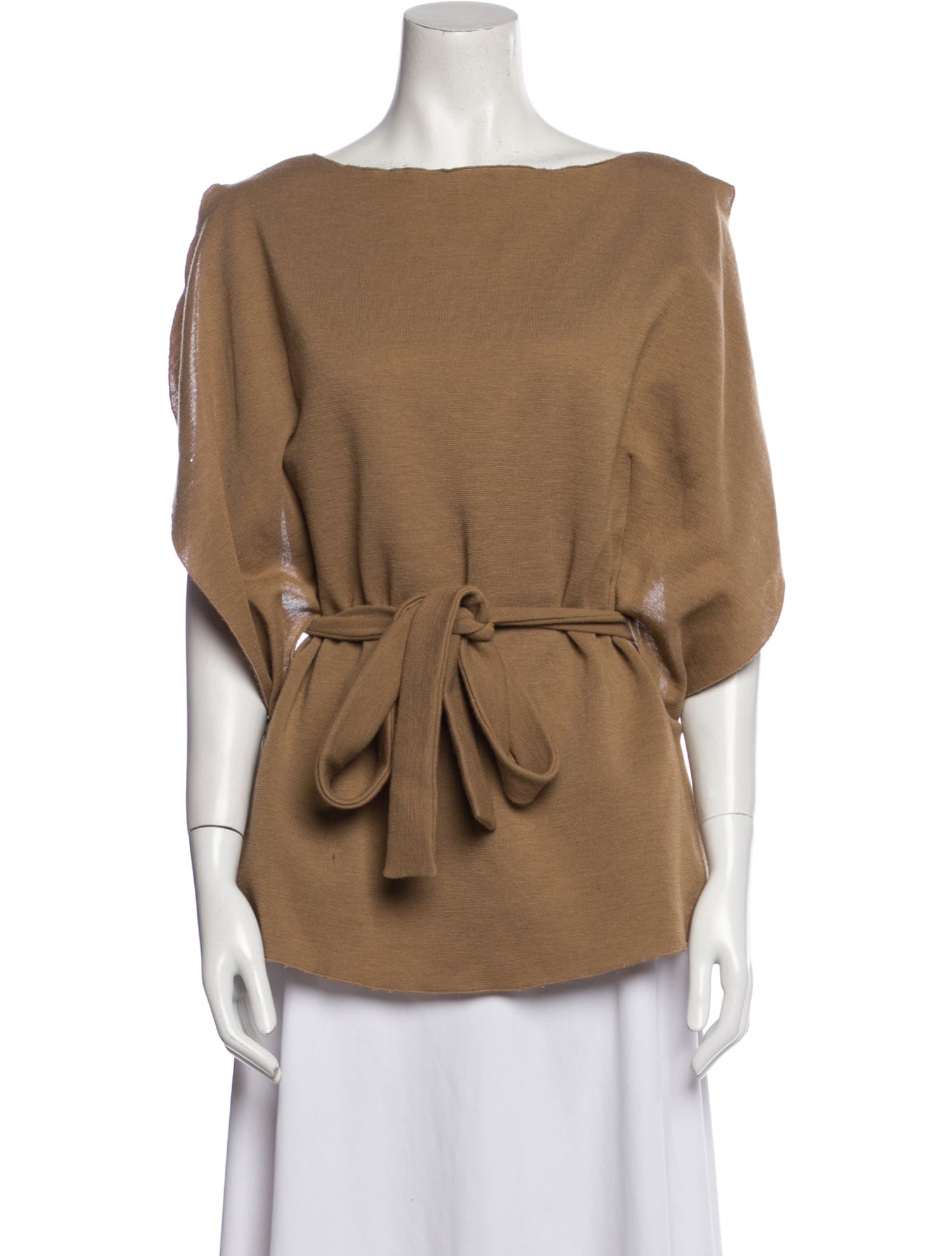 Marni Wool Bateau Neckline Blouse
