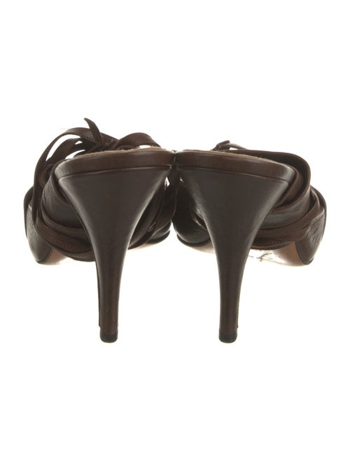 Marni Leather Slingback Pumps