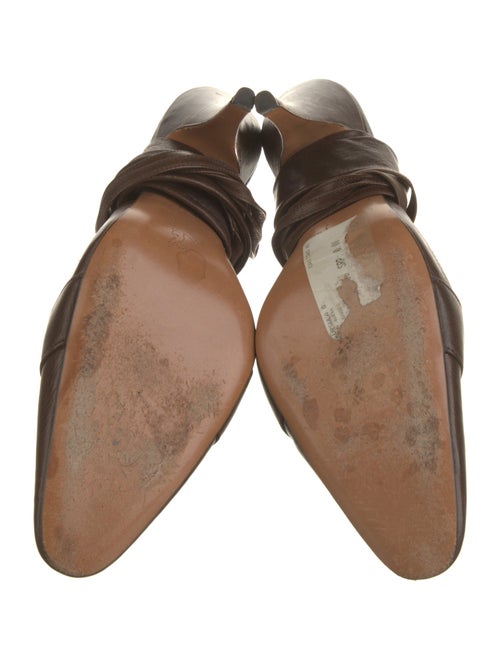 Marni Leather Slingback Pumps