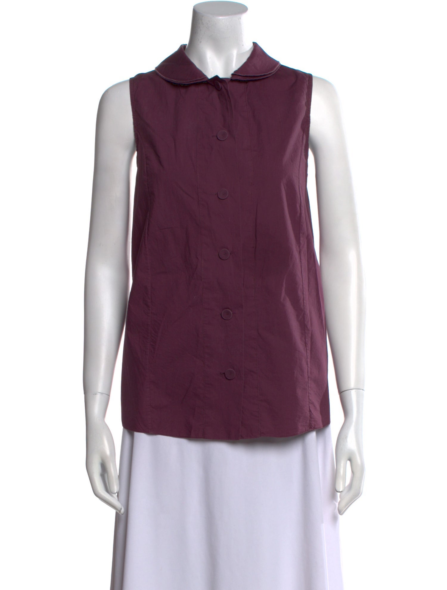 Marni Sleeveless Button-Up Top