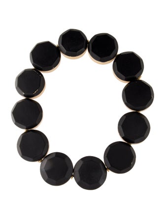 Marni Wood Round Collar Necklace
