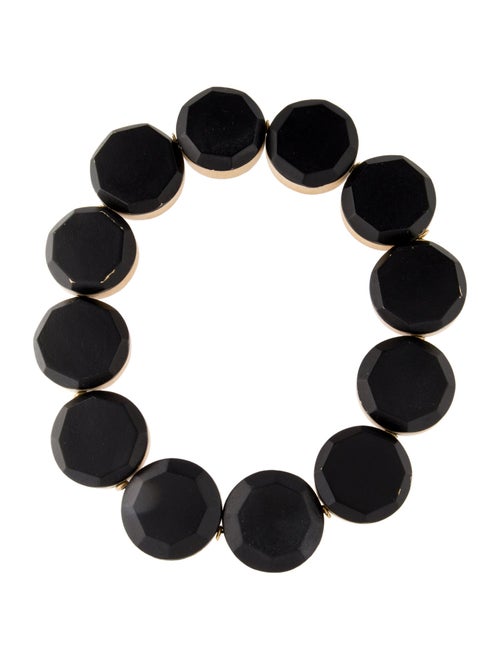 Marni Wood Round Collar Necklace