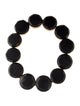 Marni Wood Round Collar Necklace