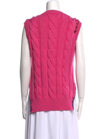 Marni Virgin Wool V-Neck Sweater