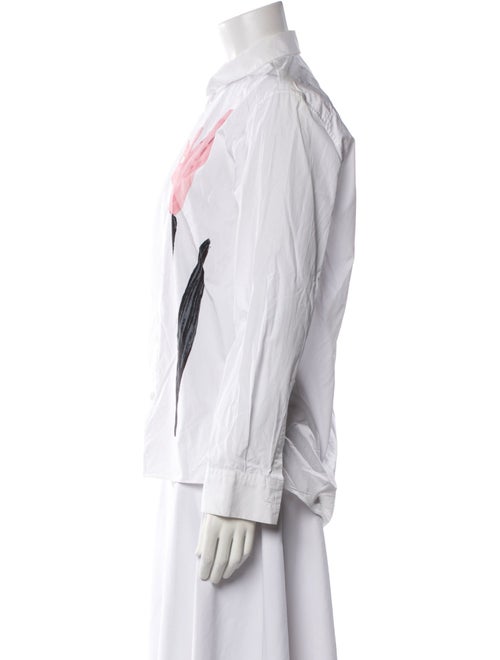 Marni Long Sleeve Button-Up Top