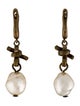Marni Faux Pearl Drop Earrings