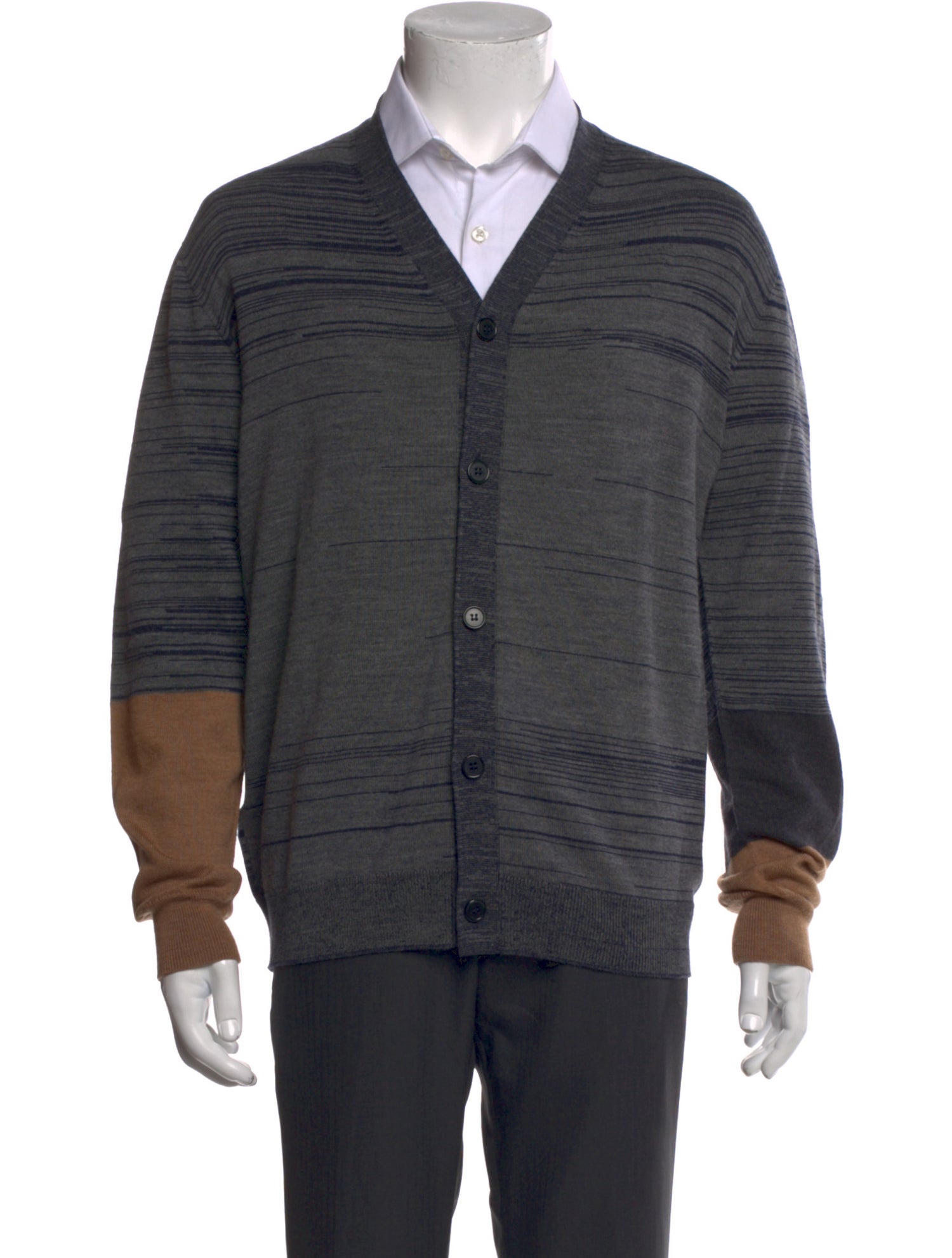 Marni V-Neck Long Sleeve Cardigan