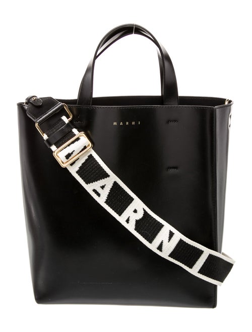 Marni Leather Top Handle Bag