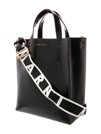 Marni Leather Top Handle Bag