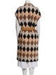 Marni Plaid Print Trench Coat