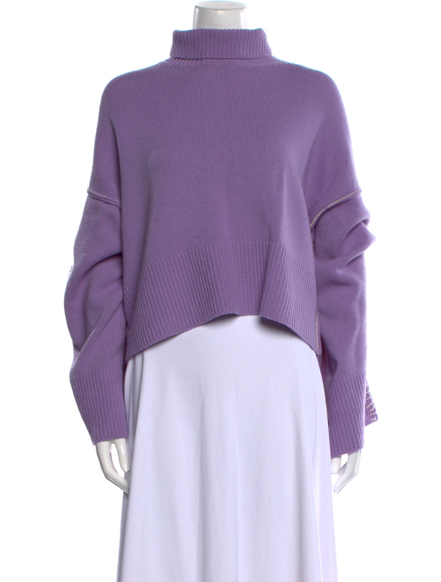 Marni Virgin Wool Mock Neck Sweater