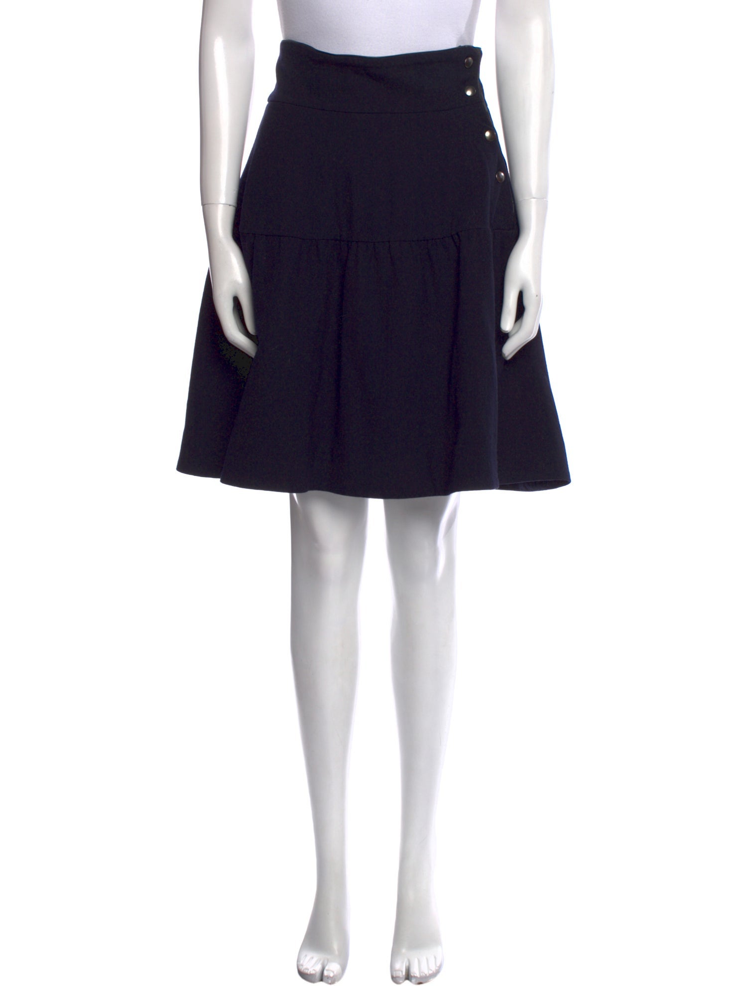 Marni Virgin Wool Knee-Length Skirt