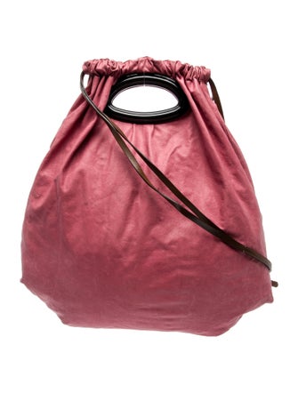 Marni Leather Top Handle Bag