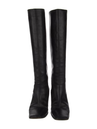 Marni Leather Riding Boots