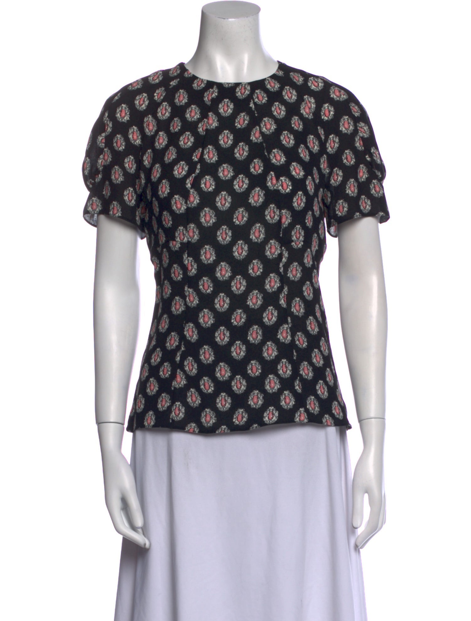 Marni Silk Printed T-Shirt