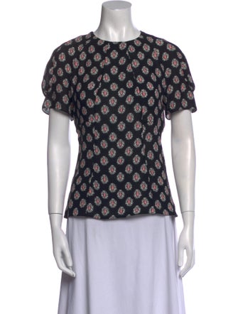 Marni Silk Printed T-Shirt