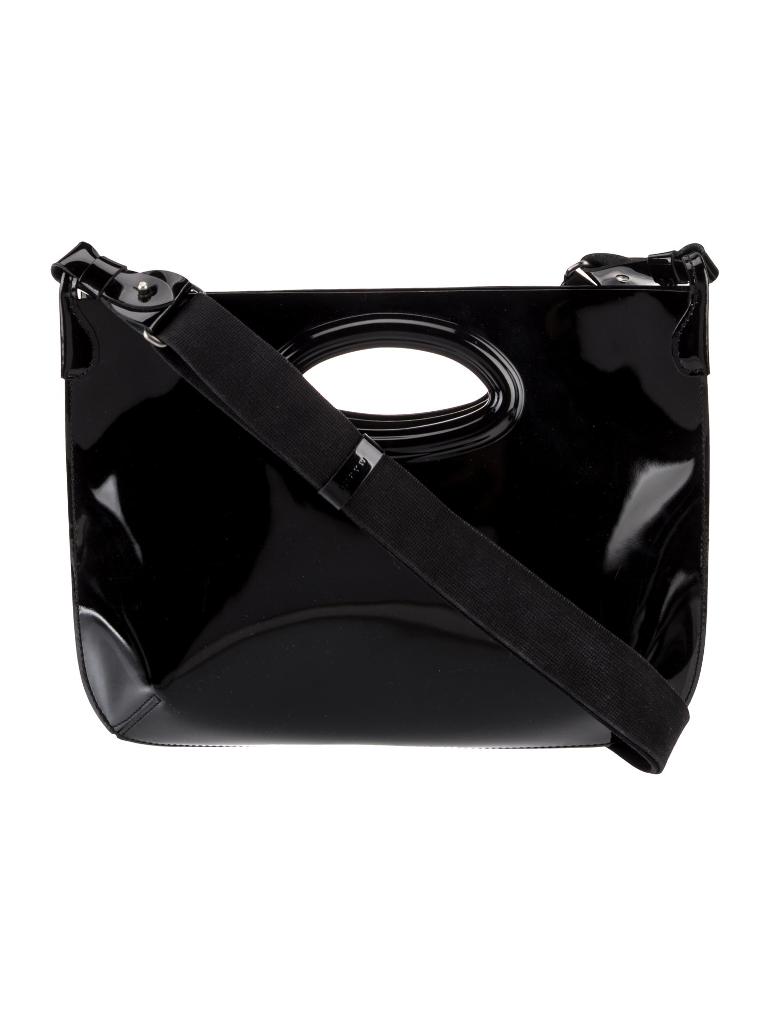 Marni Patent Leather Messenger Bag