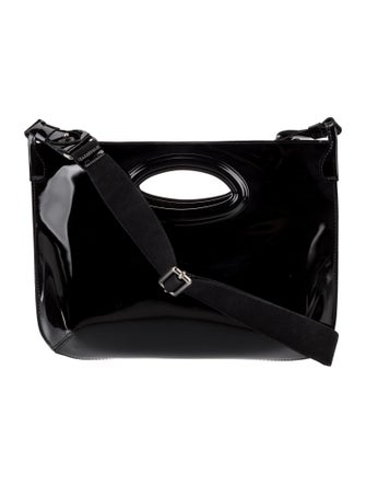 Marni Patent Leather Messenger Bag