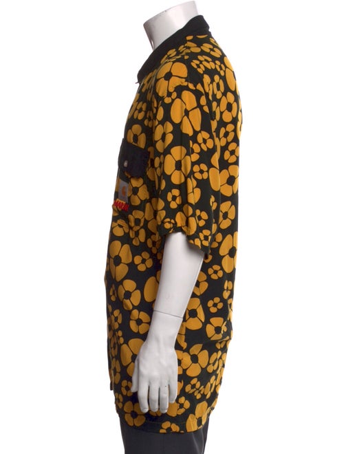 Marni Floral Print Short Sleeve Shirt