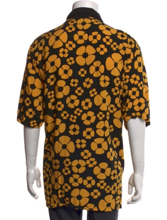 Marni Floral Print Short Sleeve Shirt