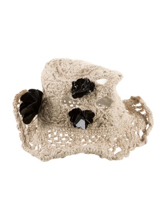 Marni Canapa Crochet Bucket Hat