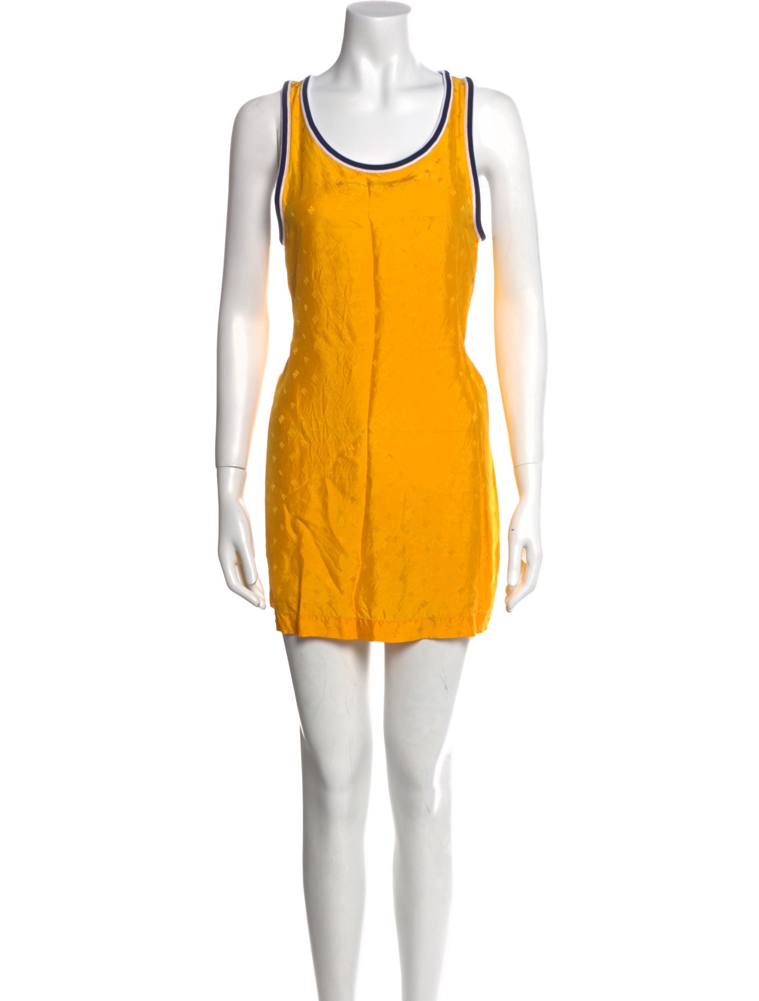 Marni Scoop Neck Mini Dress