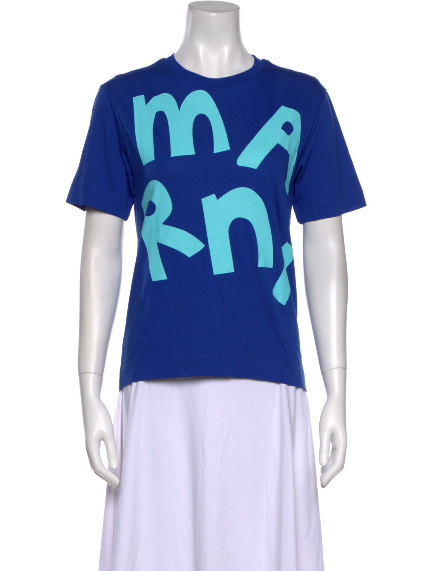 Marni Kids Girls' Graphic Print Crew Neck T-Shirt w/ Tags w/ Tags