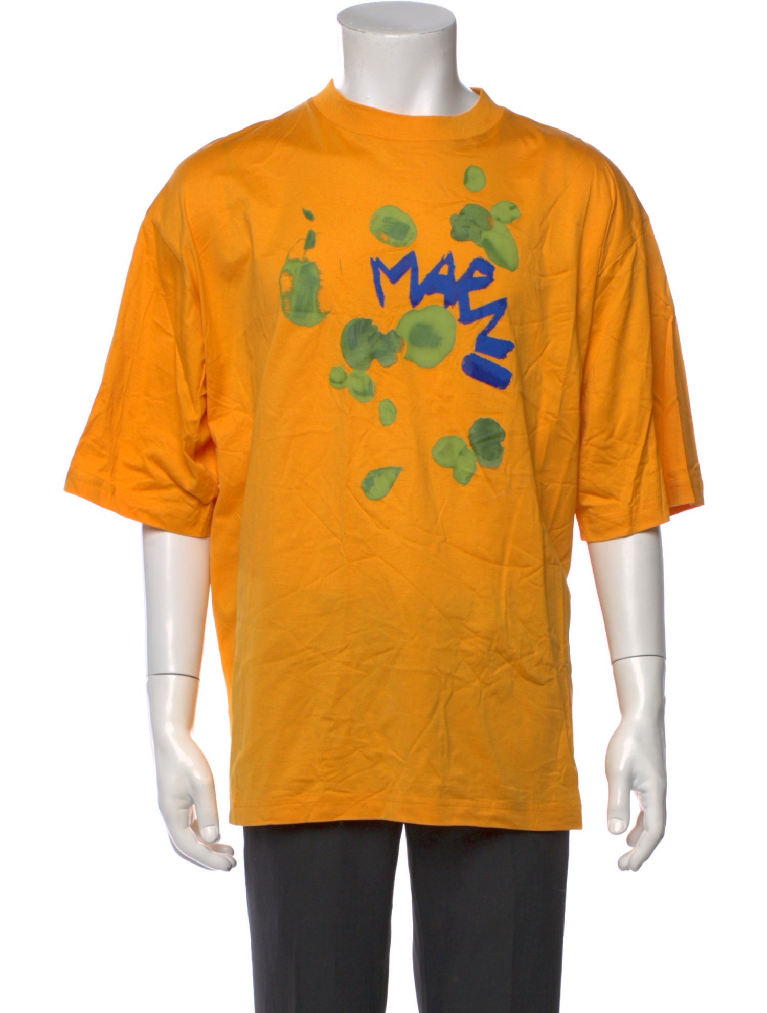 Marni Graphic Print Crew Neck T-Shirt