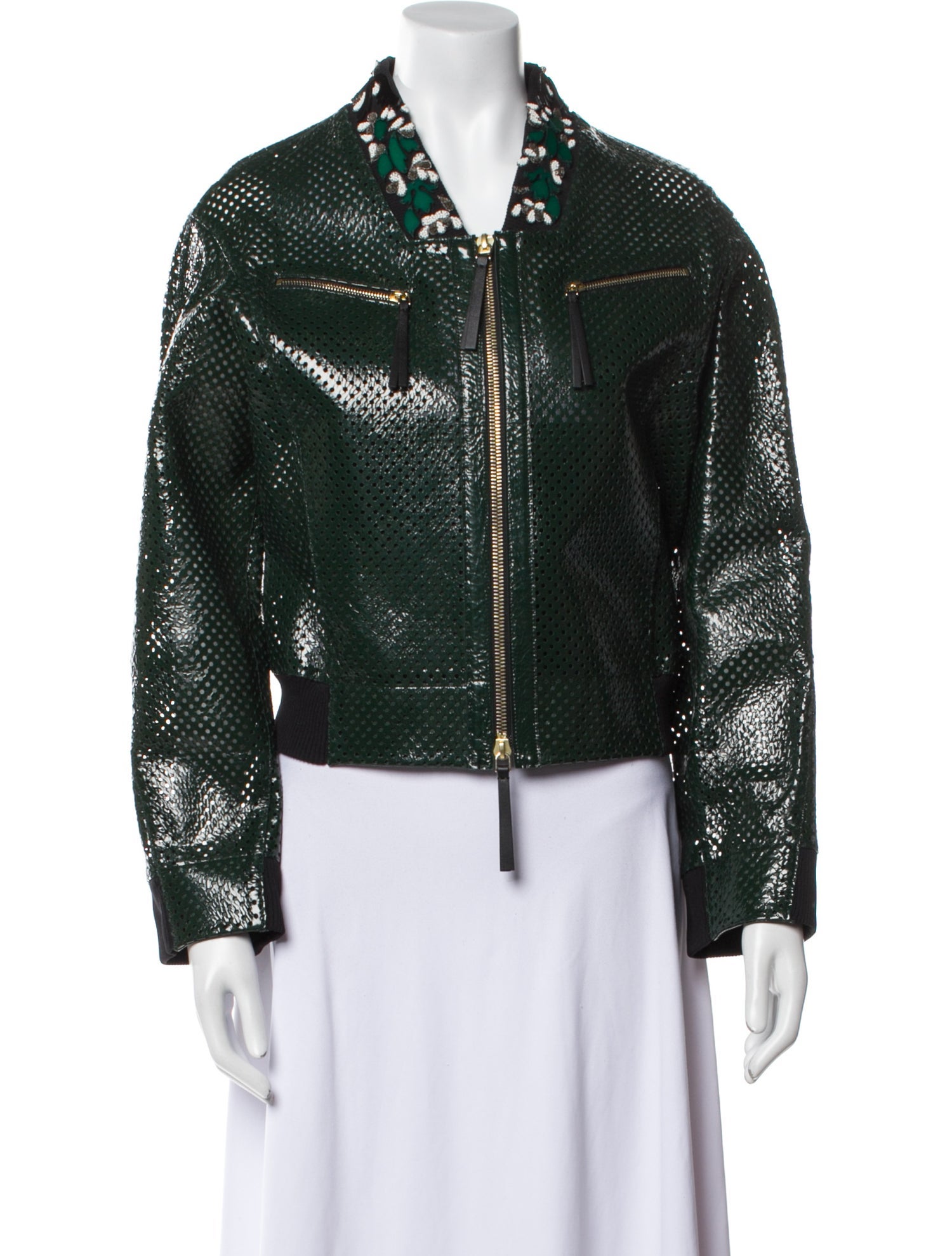 Marni Vintage Goat Leather Evening Jacket w/ Tags