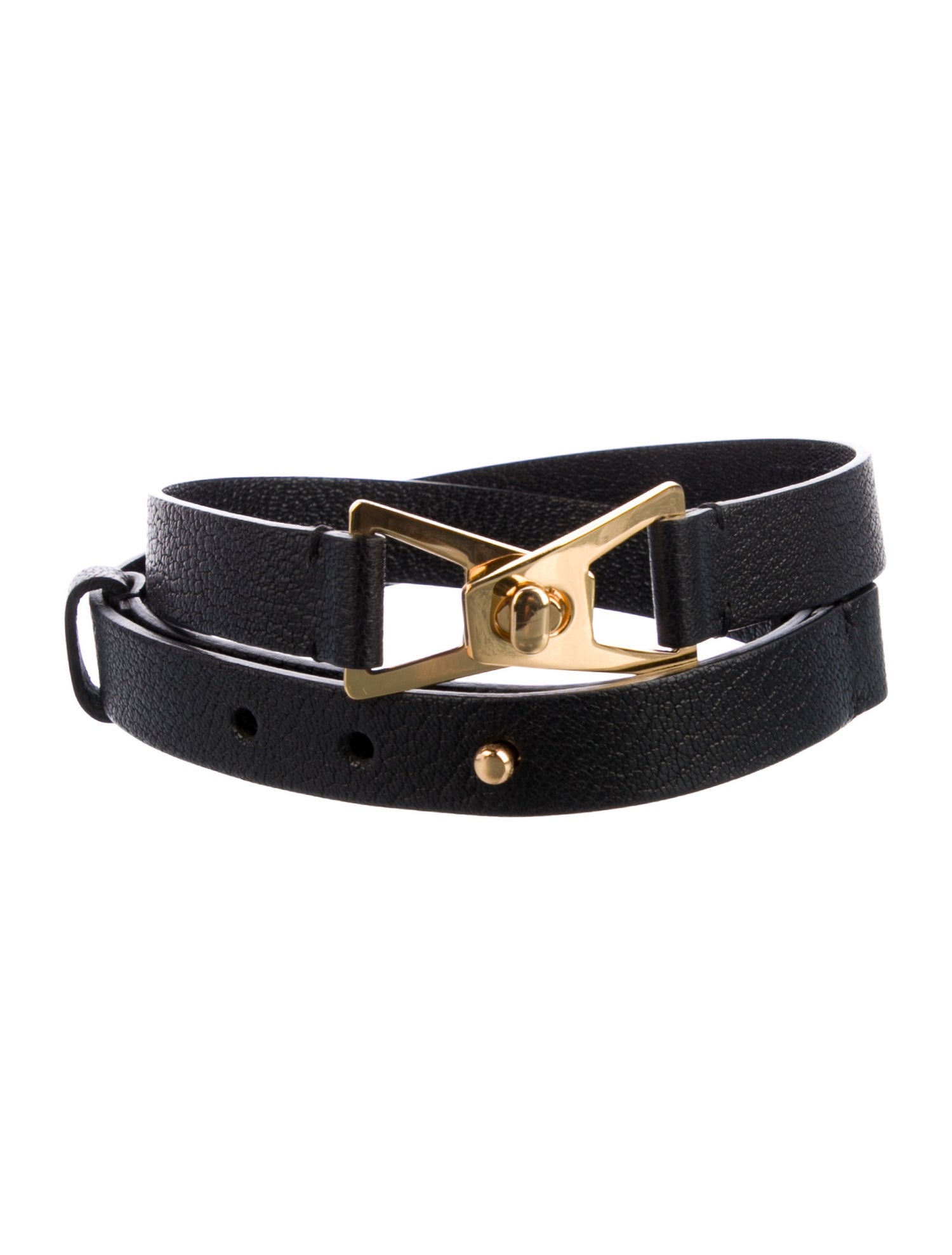 Marni Skinny Leather Belt