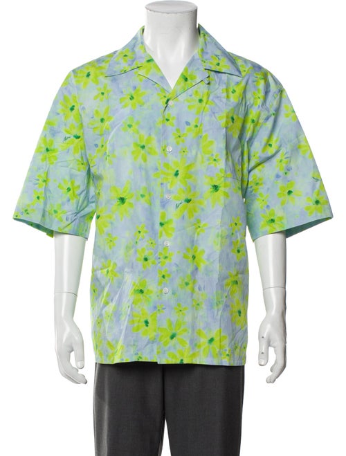 Marni Floral Print Short Sleeve Shirt