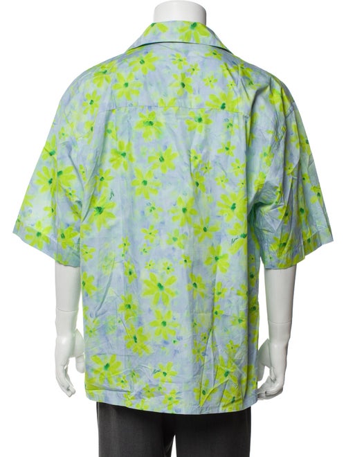 Marni Floral Print Short Sleeve Shirt