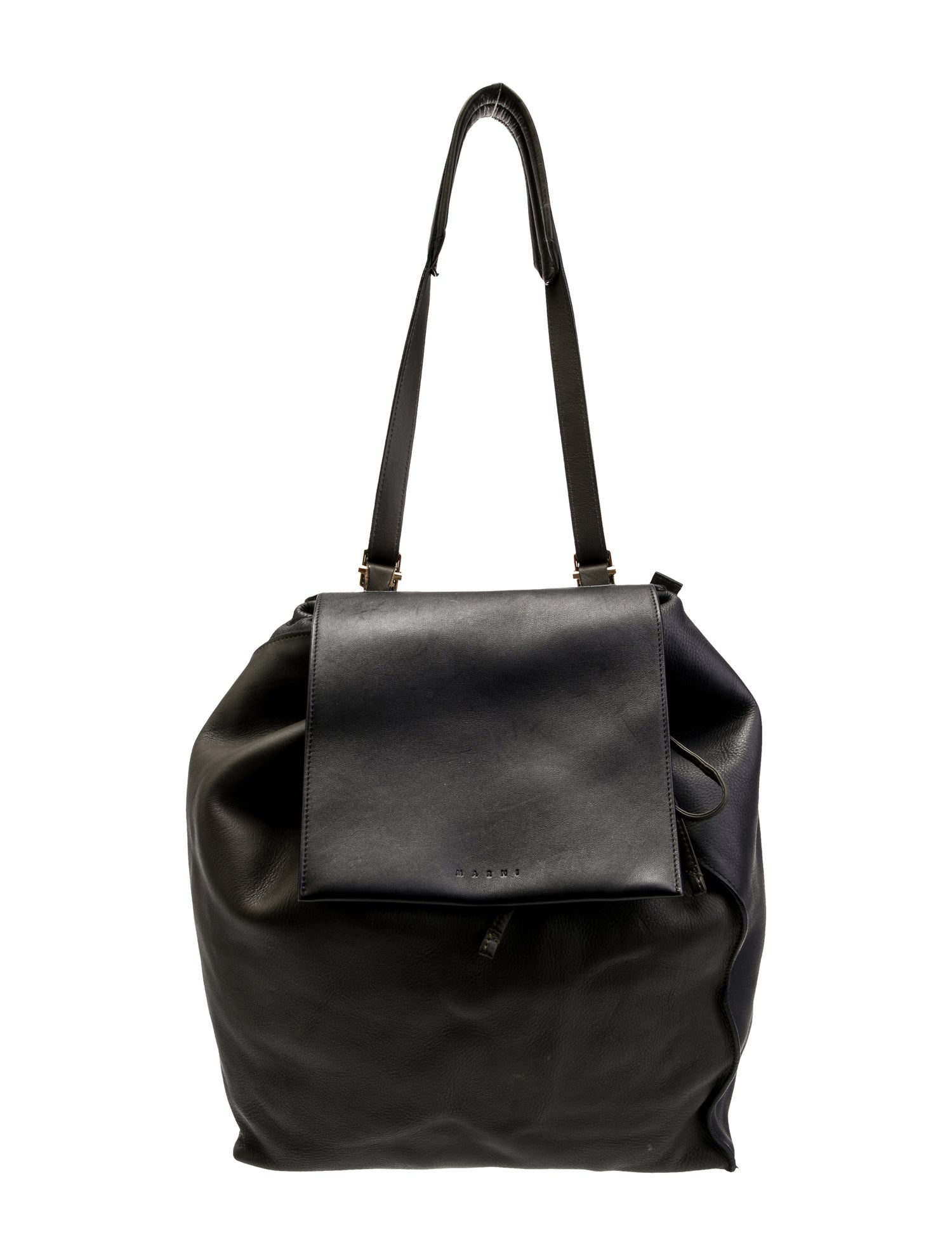 Marni Leather Shoulder Bag