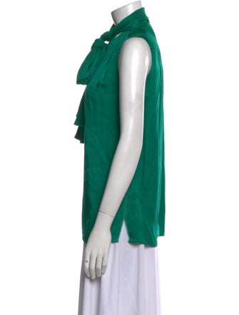 Marni Mock Neck Sleeveless Top
