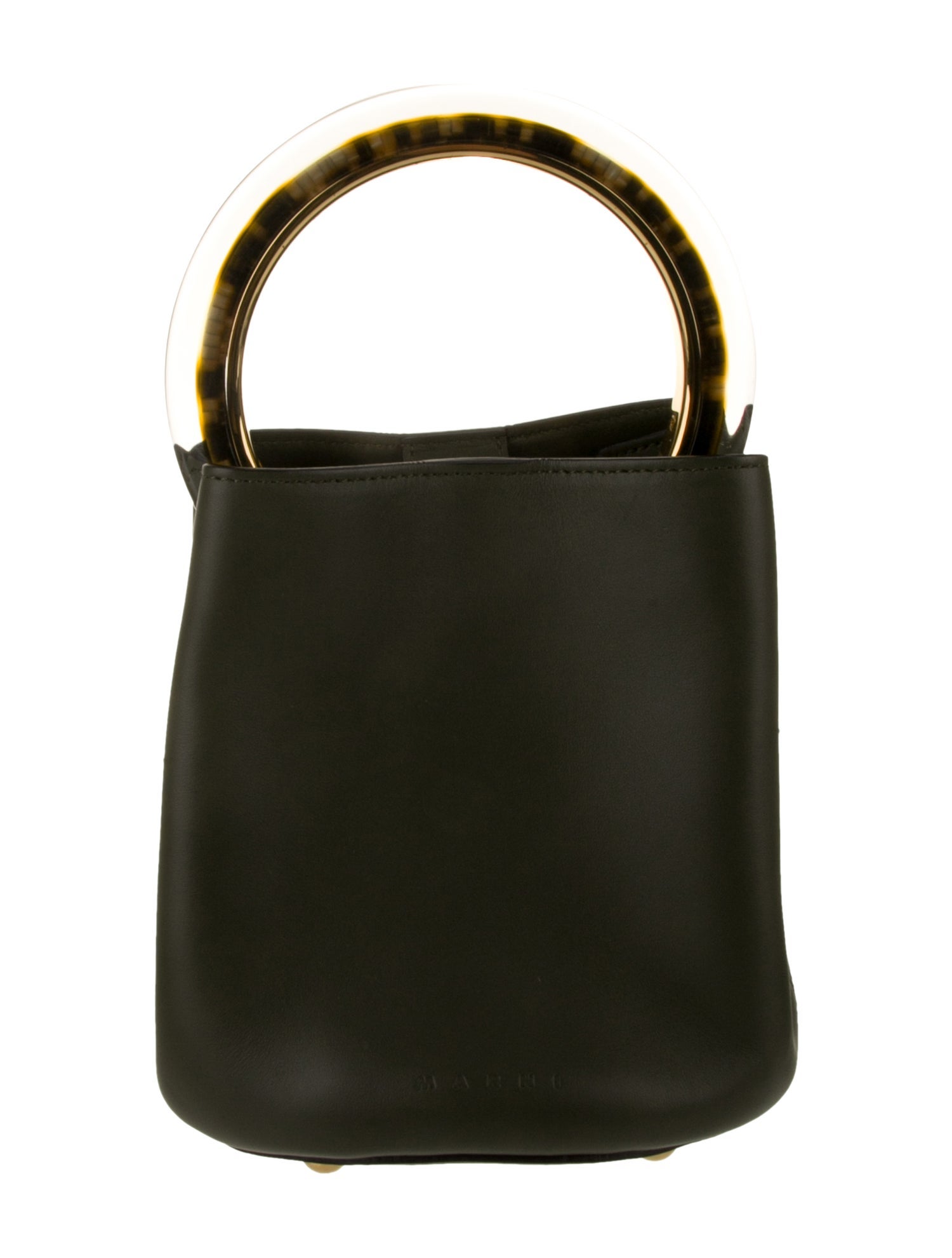 Marni Leather Top Handle Bag