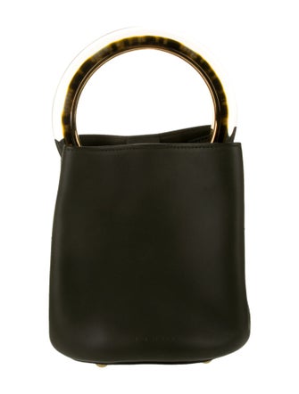 Marni Leather Top Handle Bag