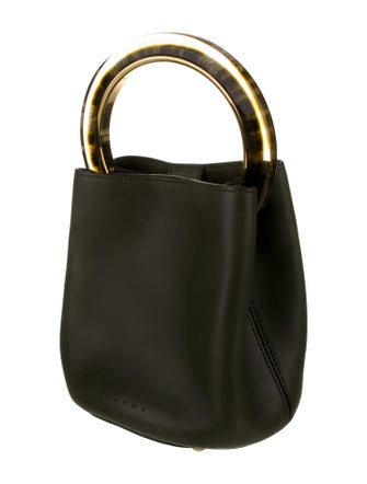 Marni Leather Top Handle Bag