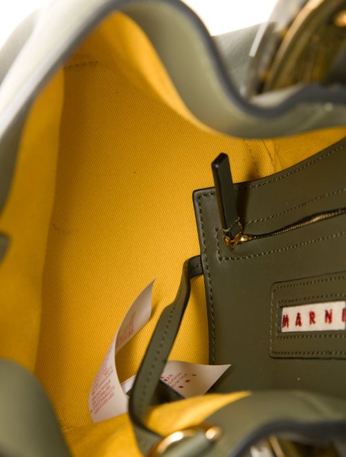 Marni Leather Top Handle Bag