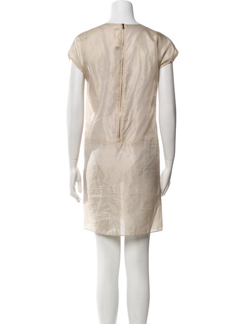 Marni V-Neck Mini Dress