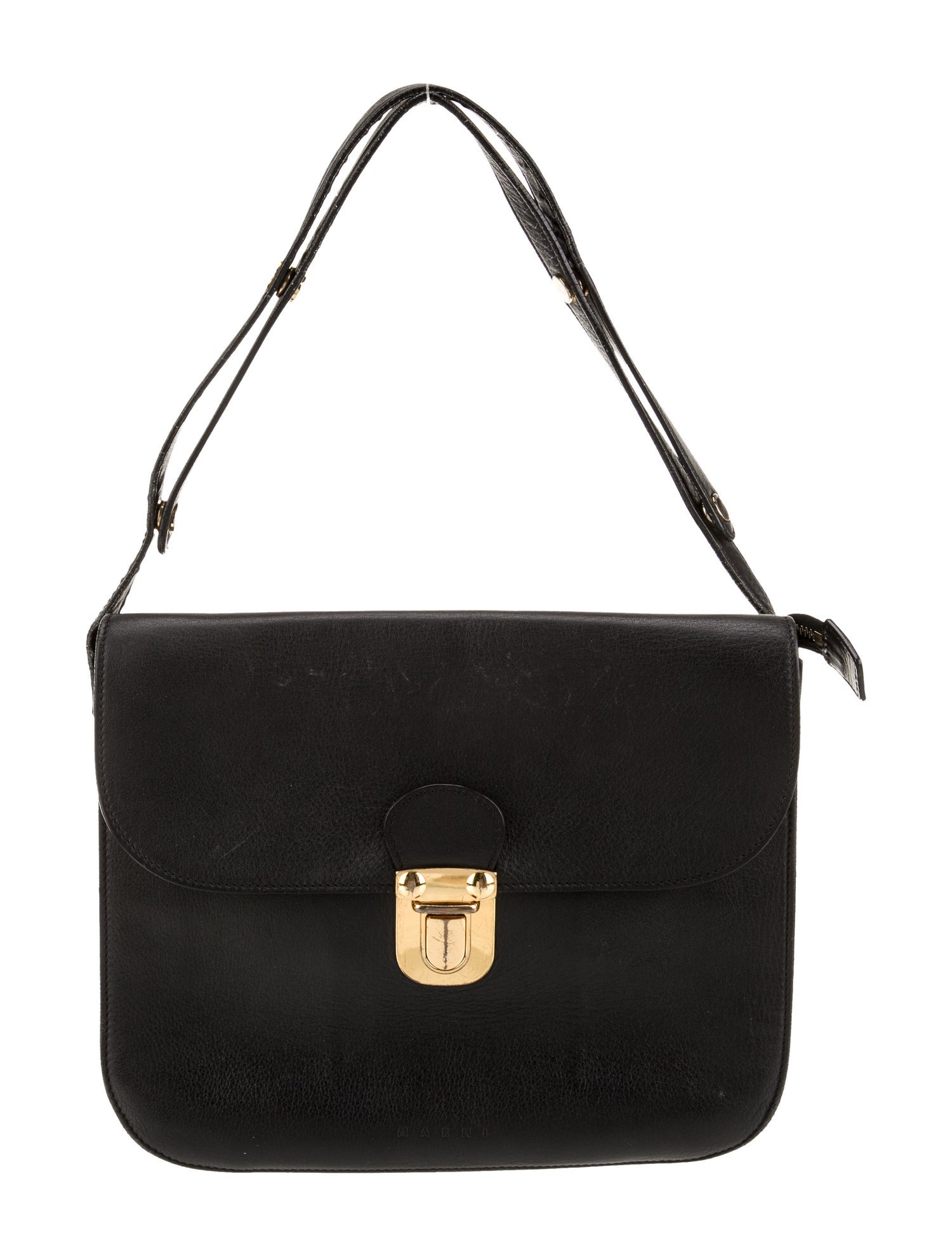 Marni Leather Shoulder Bag