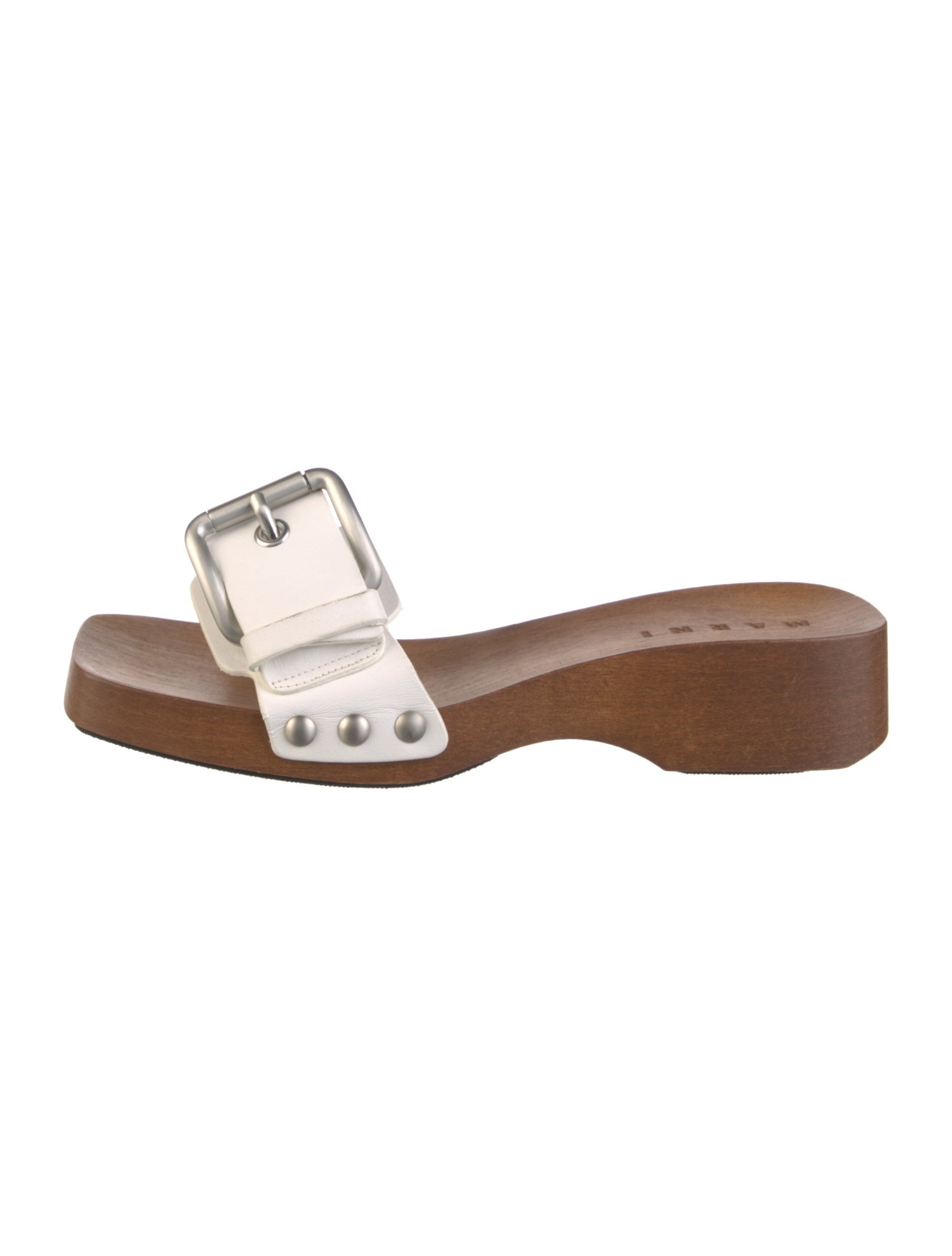 Marni Leather Slides