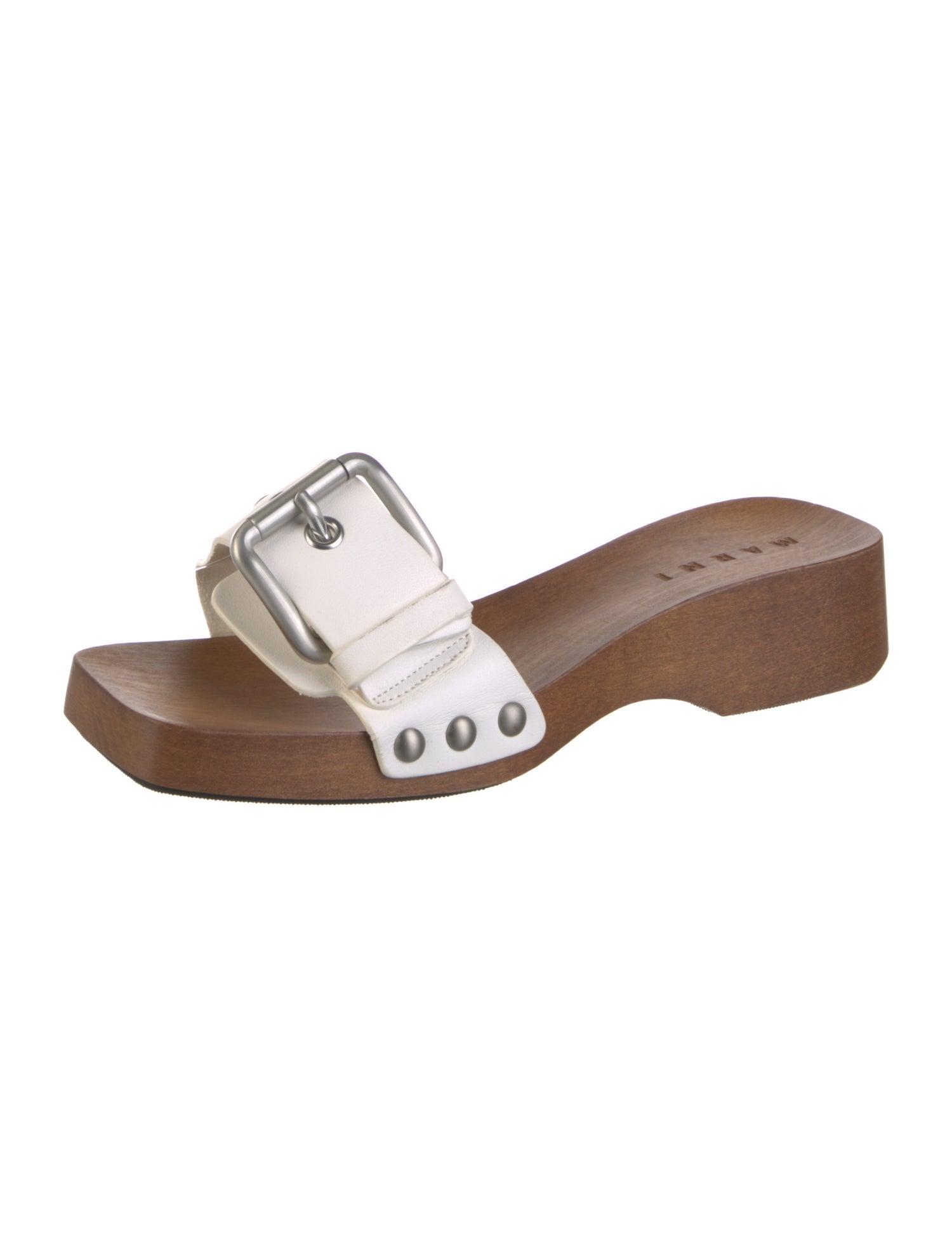 Marni Leather Slides