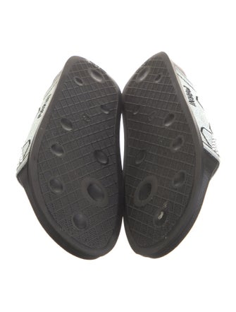 Marni Printed Crystal Embellishments Slides