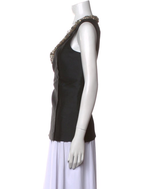 Marni Silk V-Neck Top