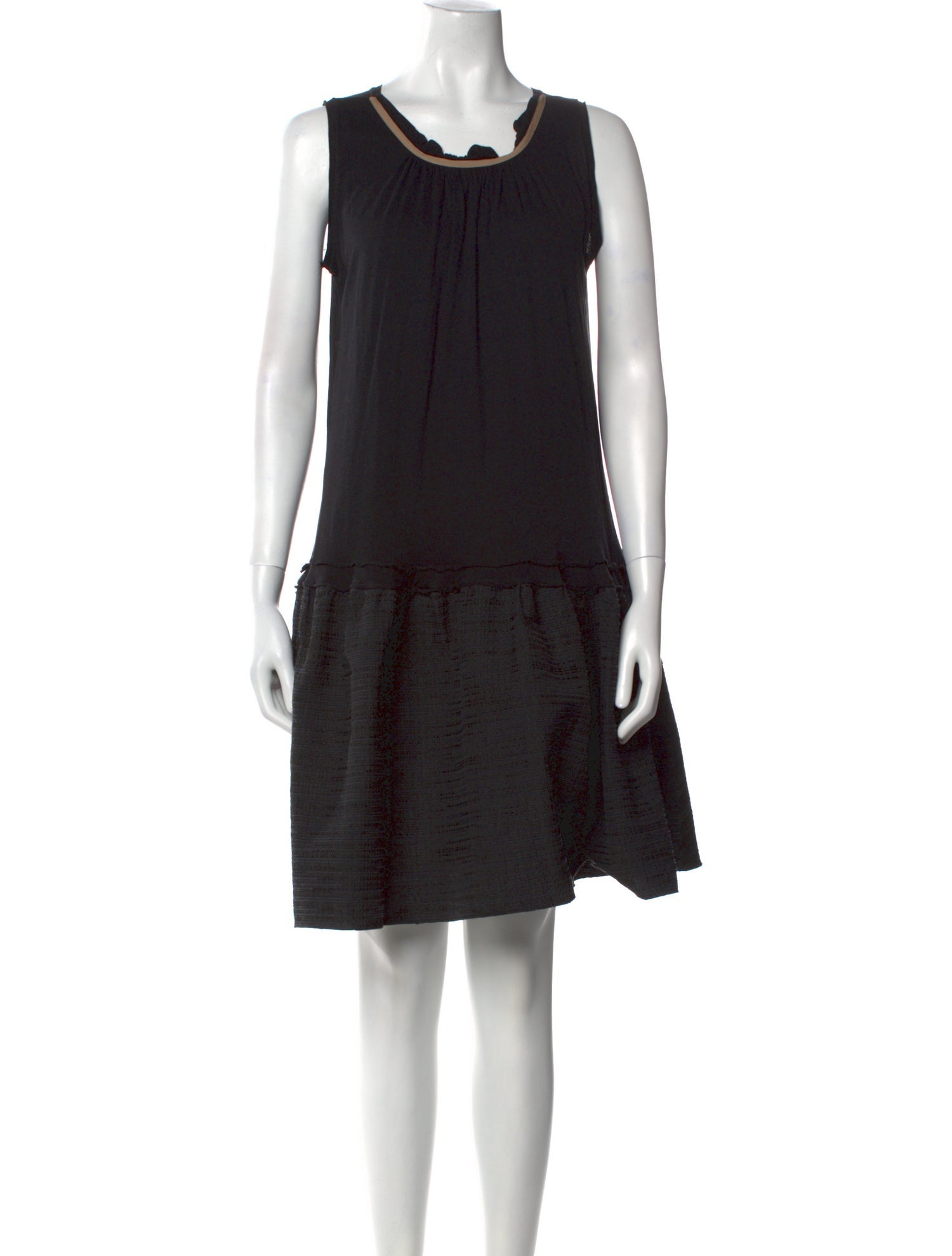 Marni Scoop Neck Knee-Length Dress