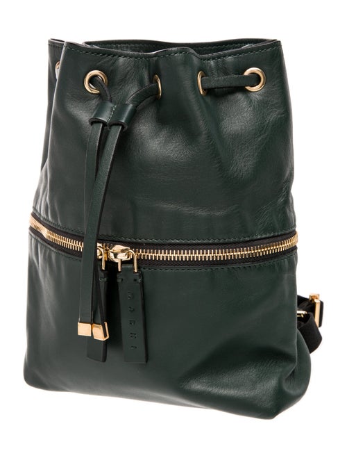 Marni Leather Bucket Bag