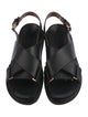 Marni Leather Slingback Sandals