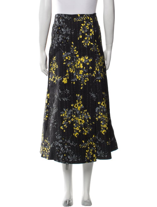 Marni Floral Print Midi Length Skirt
