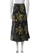 Marni Floral Print Midi Length Skirt