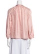 Marni Silk Mock Neck Button-Up Top